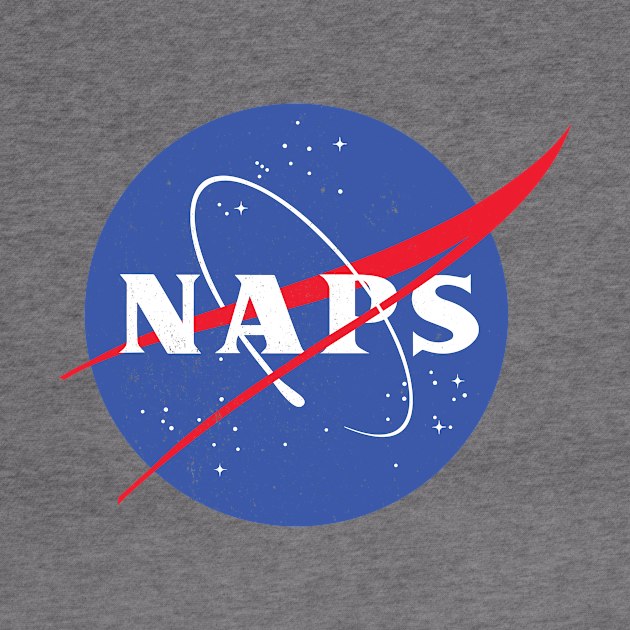 Nasa Naps tee by nerd wood designs